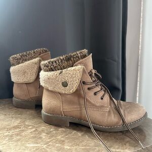 Cozy Tan Ankle Boots